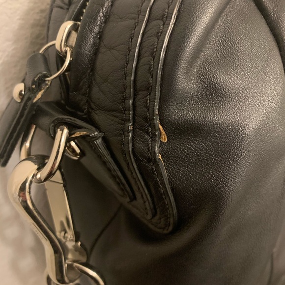 Coach Kristin Pleated Satchel - Picture 6 of 8